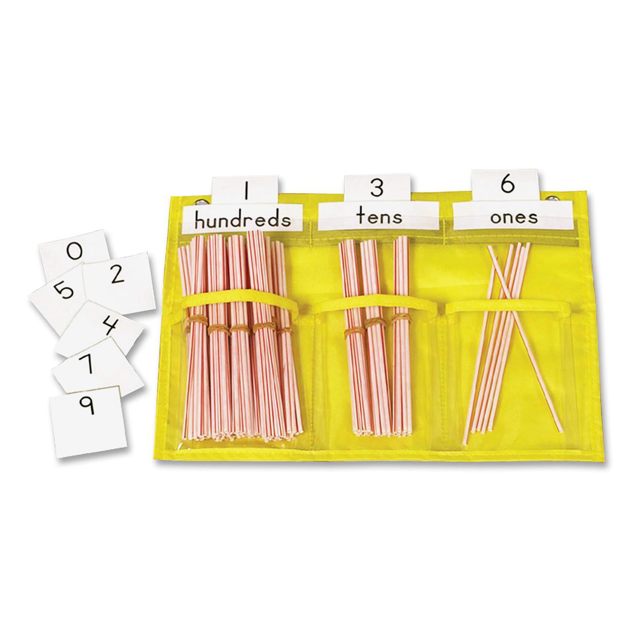 Scholastic Teaching Resources Counting Caddie & Place Value Caddy Pocket Chart 