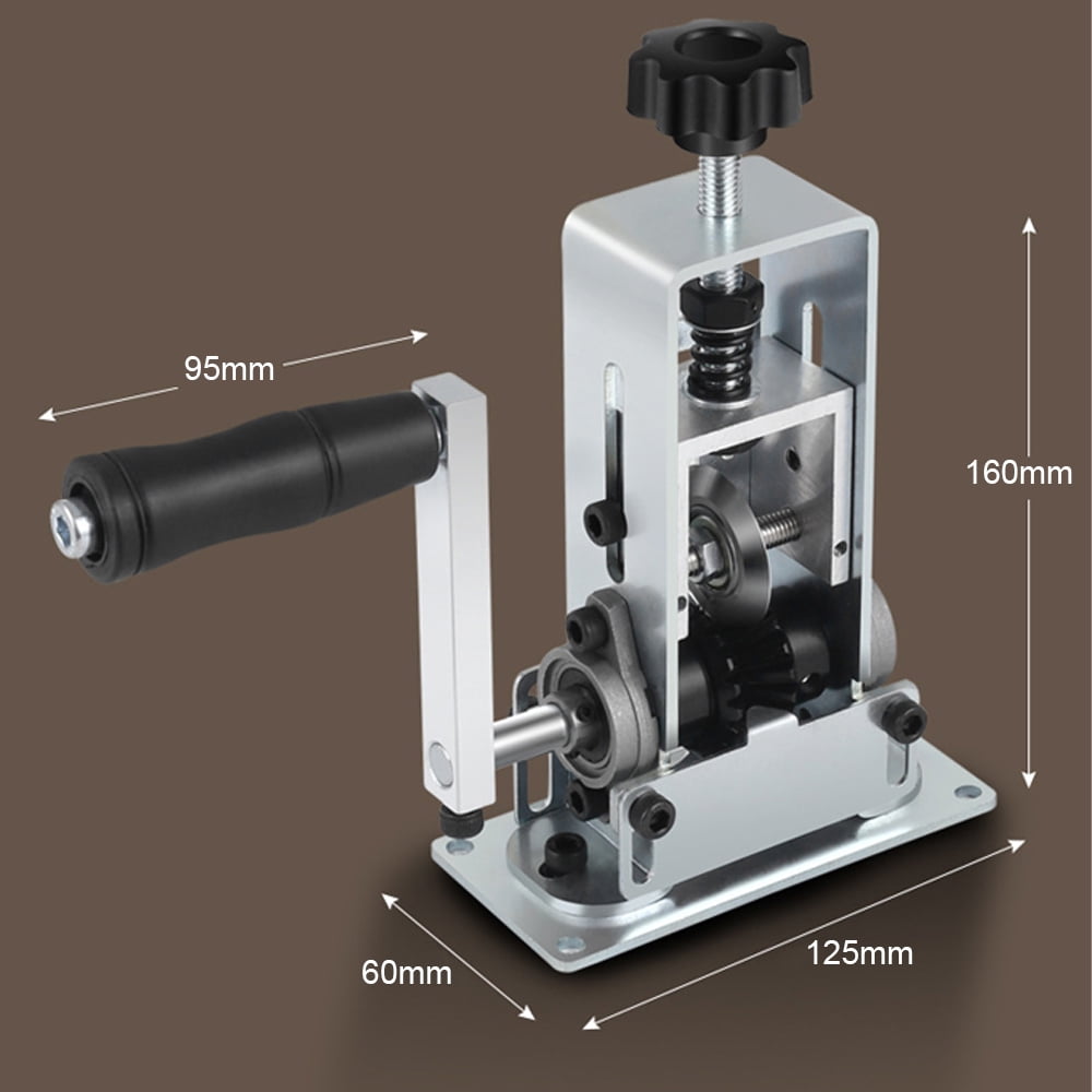Wire Stripper,Use With Crank Support Portable Wire 1-25mm Cable Wire With Hand Manual Wire Drill Portable Support Use 1-25mm Drill Tool 1-25mm Use Drill Support Tool With Cable With Tool Drill Manual