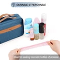 thumbnail image 3 of Neceser colgante de viaje COOSKY con fundas de silicona para botellas, 3 of 7