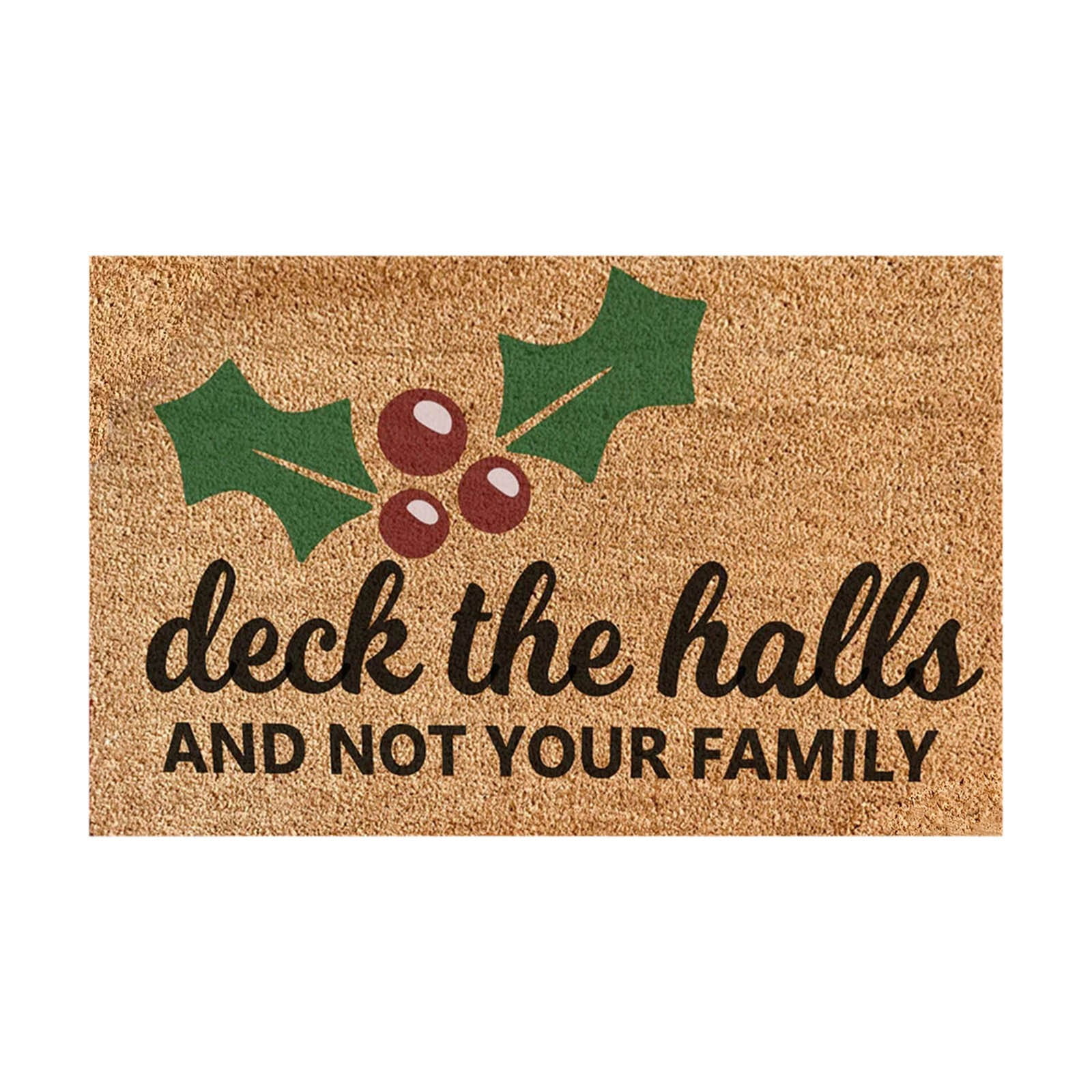 Home Mat Outdoor Home Decor Matt Christmas Mat Holiday Mat