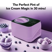 Whynter 0.8 Quart Compact Automatic Ice Cream Maker with Stainless Steel Bowl, Lilac Haze ICM-080-LH