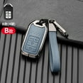 thumbnail image 5 of Car key case key shell set for Honda CR-V ACCORD ODYSSEY CIVIC ect all-inclusive protection keychain Accessories Zinc Alloy, 5 of 10