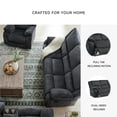 thumbnail image 4 of Signature Design by Ashley Draycoll Reclining Sofa in Slate, 4 of 11