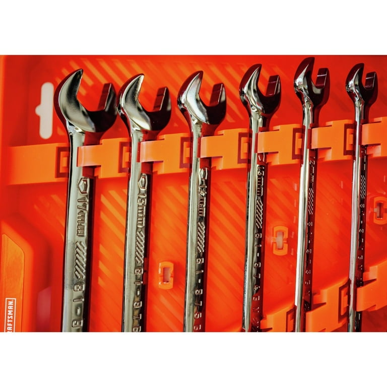Craftsman Metric Combination Wrench Set, 7-Piece Craftsman Metric Combination Wrench Set, 7-Piece