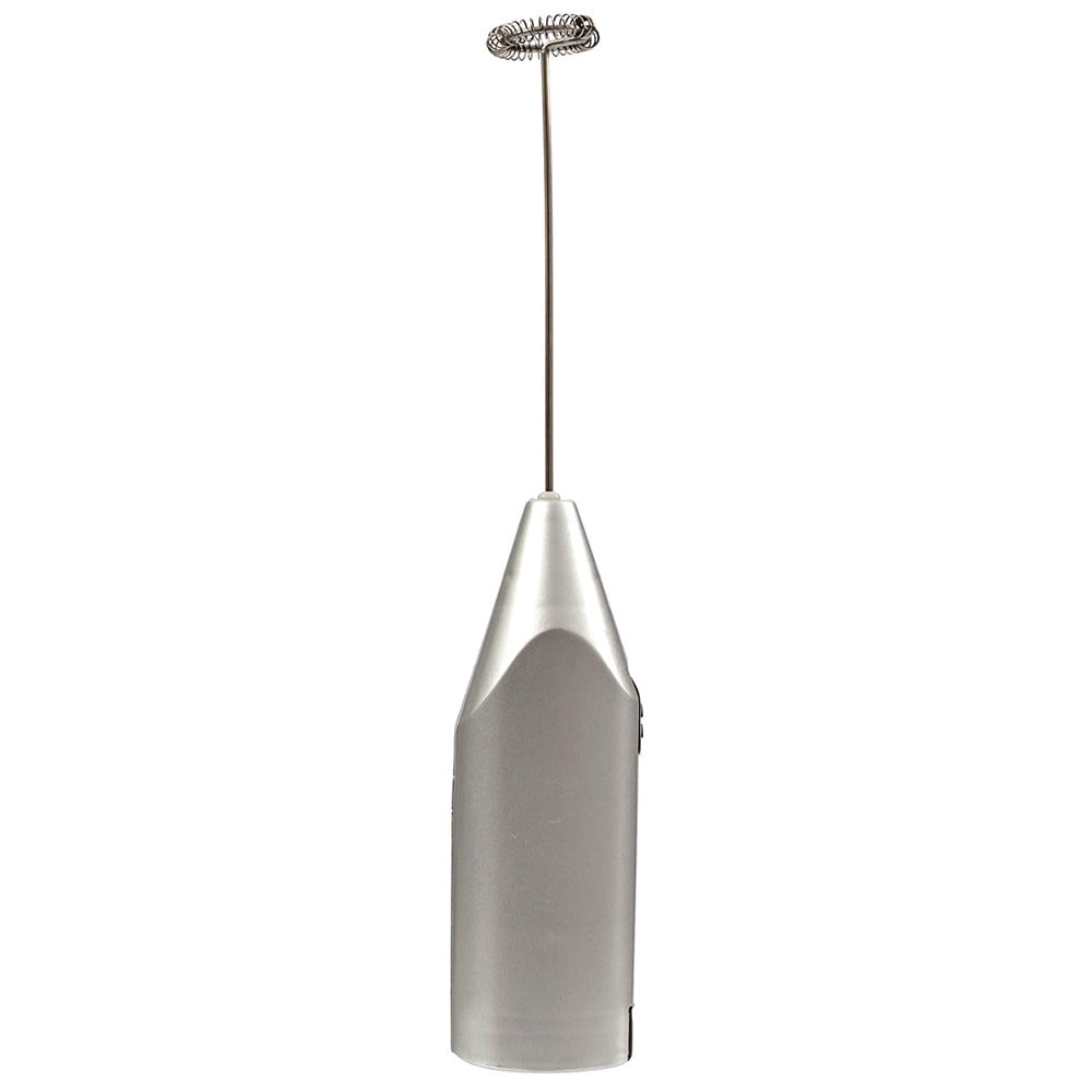 Mousseur à Lait électrique Puissant - Pour Latte, Cappuccino, Chocolat Chaud, Fouet Inox, Poignée Ergonomique