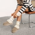 thumbnail image 2 of Dream Pairs Women's Waterproof Platform Slippers Genuine Suede Fuzzy Easy-Cozy Memory Foam Shoes for Indoor & Outdoor, 2 of 4