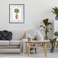 thumbnail image 3 of Stupell Industries Traditional Potted Topiary with Ribbon Black Framed Giclee Art, 16 x 20, by Carol Robinson, 3 of 8