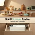 thumbnail image 4 of Bag Sealing Clips Vacuum Sealer Machine Usb Rechargeable Bag Sealer 4 Adjustable & Portable Heat Sealer with Digital Portable Bag Resealer for Plastic Bags Snacks & Storage Food Sealing Clips Kitchen, 4 of 6