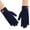 Navy, variant on Skpblutn Glove Autumn And Knit And Fleece Thickened Riding Winter Warm Gloves Black One Size