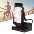 thumbnail image 2 of Rdeghly Automatically Mobile Phone Shaker Left Right Swing Steps Counter Cellphone Pedometer (Dark Red),Cellphone Pedometer,Steps Counter, 2 of 11