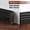 Black, variant on NBR Foam Baseboard Trim Self Stick Floor Molding Multi Size Color Waterproof Anti Collision Flexible Durable European Design Wall Decoration
