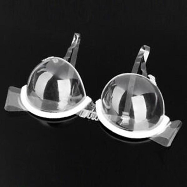 Aros para Mujer, Acolchado, Desechable, Suave, Cubierta , Ropa Interior, - claro, 32A Hugo Sujetador transparente desechable suave
