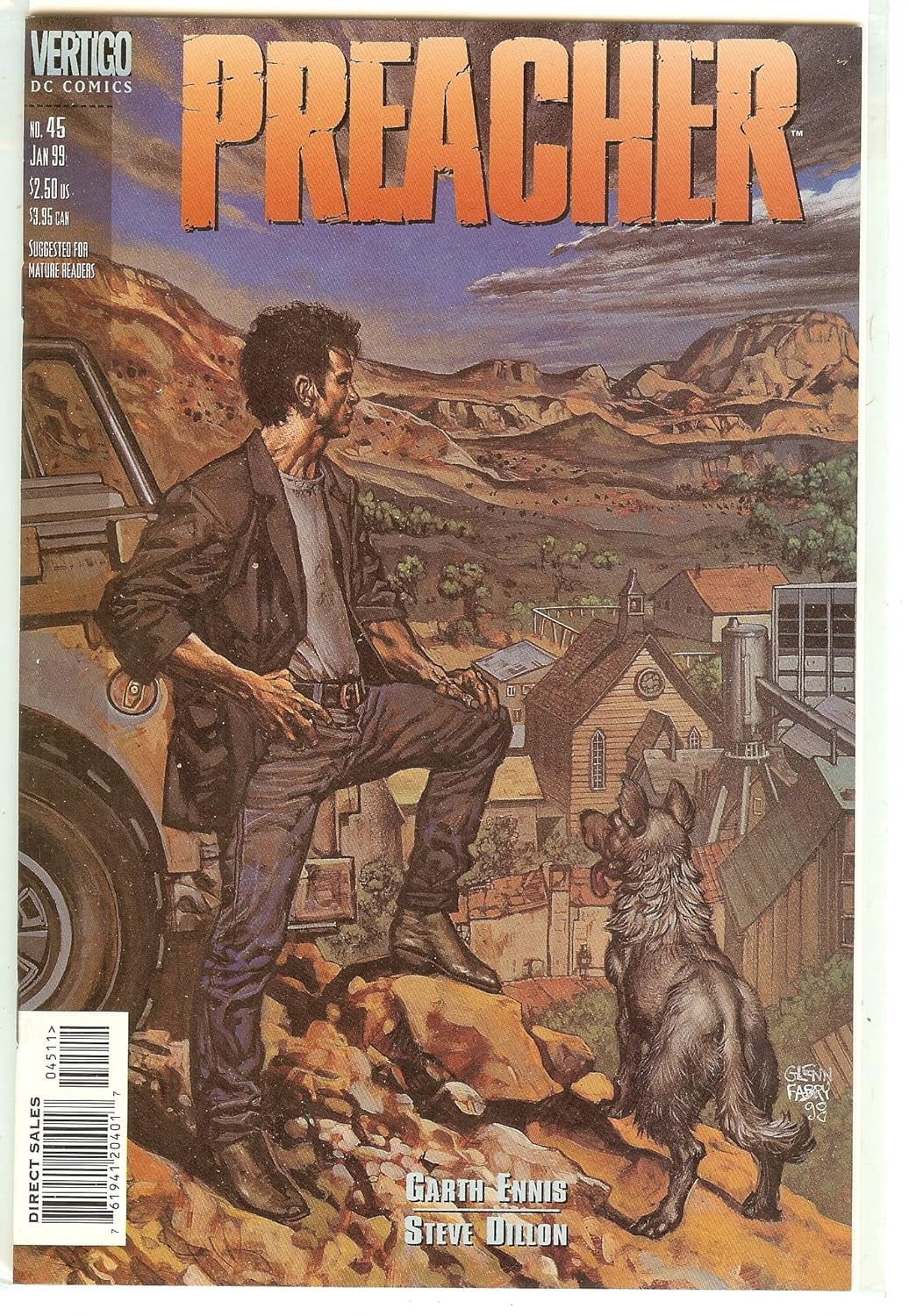 Preacher Garth Ennis NM #45