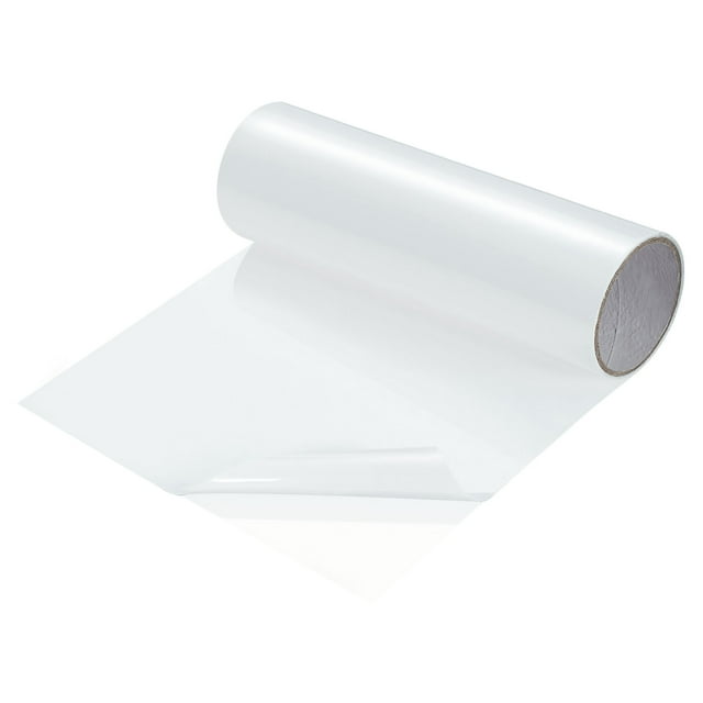Unique Bargains Ruban d'Étanchéité Étanche 12"x 492 Pieds, Ruban de Réparation Étanche en PVC, Blanc