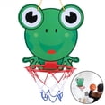 thumbnail image 1 of Kids Basketball Set Cute Cartoon Adjustable Hanging Basketball Hoop Set for Home, 1 of 10