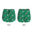thumbnail image 3 of Balery Duck Mallard Flying Pose Pantalones cortos deportivos para mujer con forro y dos bolsillos, elásticos, para entrenamiento, gimnasio, yoga-Medium, 3 of 7