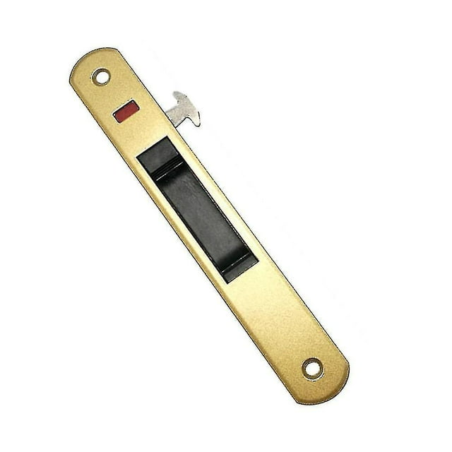 1 Pcs Sliding Glass Door Window Handle Lock Hook Style Flush Mount Zinc Alloy