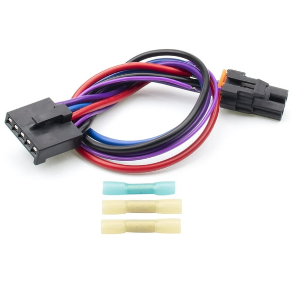 HOPUT 3 Pins Blower Motor Resistor Connector, Replace Wiring Harness for 8e5h-19e624-a, 89018778, 89019351, 1581773, Compatible with Chevy, GMC Silverado, Tahoe, Suburban, Sierra, Yukon XL - AC