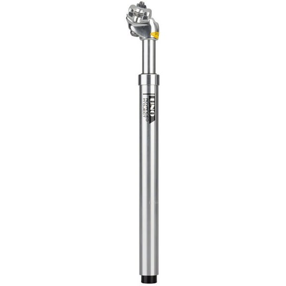 Kalloy Uno Comfort Sus Seatpost, 27.2 x 350mm, Silver