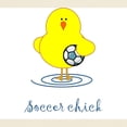 thumbnail image 3 of CafePress - Soccer Chicks Ash Grey T Shirt - Men's Classic Graphic T-Shirt, 3 of 4