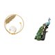 thumbnail image 5 of Estatua de bola de cristal,Estatuas de bolas de cristal para decoración del hogar,escritorio,interior,Figura de escritorio,Estatua de pavo real en estante,escritorio,decoración del, 5 of 8