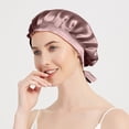thumbnail image 4 of Gorro de noche de pelo largo ajustable para mujer para tareas domésticas y después del parto Fridja  nalpqowj1216, 4 of 8