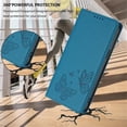 thumbnail image 6 of For Google Pixel 10 / Pixel 10 Pro 6.3" 【RFID Blocking 】Protective Purse Case Double Butterfly Strong Magnetic Attachment/Closure, Card Slots/Pocket, PU Leather Flip Wallet Case,Blue, 6 of 7