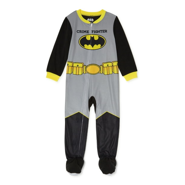 Batman Batman Toddler Boy Microfleece Blanket Sleeper Pajamas