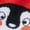 Red Hat, variant on Unisex Cotton‑Blend Christmas Crew Socks, Magnetic Hand‑Holding Bear Graphic for Holiday