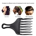 thumbnail image 3 of Tenedor peluquería Peine Afro-Comb Herramientas peinado liso Cepillo para el (A), 3 of 8
