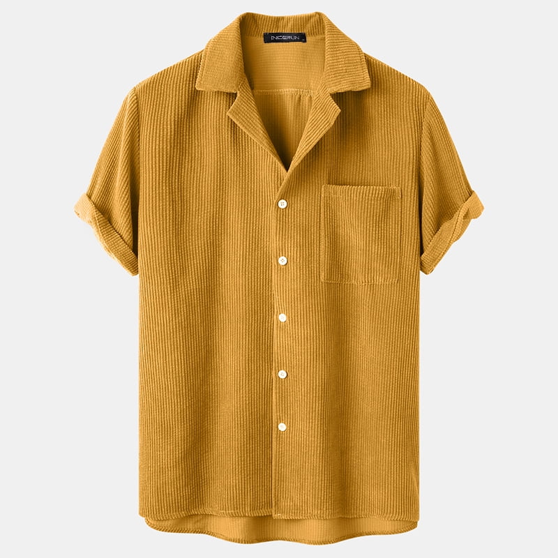Patch Pocket Short Sleeve Shirt 