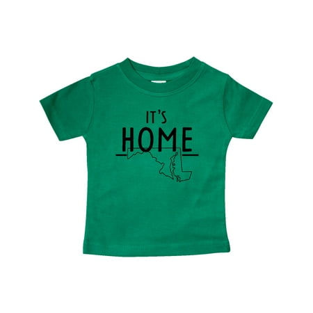 

Inktastic It s Home- Maryland State Outline Gift Baby Boy or Baby Girl T-Shirt