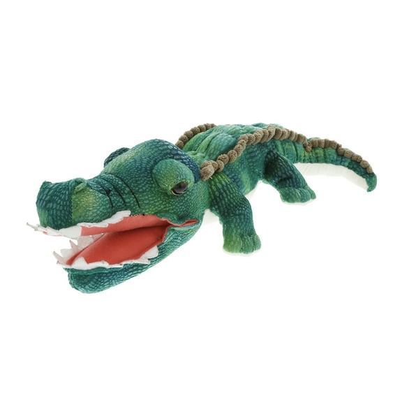 Dollibu Wild Stuffed Animals Soft Plush Collection, Best Storytime Buddy Animal Gifts for Children, Adorable Nursery Zoo Jungle Creature Peekaboo Critters Baby Toys for Girls & Boys - Alligator 24 in.