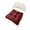 Red, variant on Monebena Solid Square Seat Chair Pads Non Skid Soft Comfy Plush Dining Room Kitchen Office Chair Cushion with Ties 17" x 17" x 3"