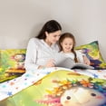 thumbnail image 5 of Castle Fairy Preppy Cartoon Salamander Twin Comforter Sets,Animal Axolotl Bedding Set, 5 of 8