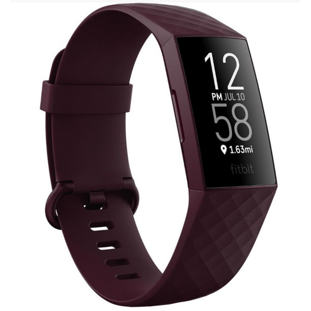 Reloj inteligente de fitness Fitbit Charge 4 con GPS y monitor de frecuencia cardíaca