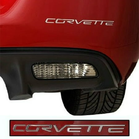 C6 Corvette Stainless Steel Rear Bumper Letter Kit Fits: All 05 through 13