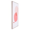 thumbnail image 3 of ZUO Modern Pine Wood MDF Geode Canvas Wall Art in Pink Finish, 3 of 5