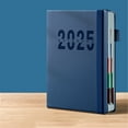 thumbnail image 2 of Clearance! WNEGSTG Home Decor 2025 Academic Planner 2025 Monthly Tabs Daily Organizer Twin Wire Binding Pocket Folder Sticky Notes One Size Multi-Color, 2 of 9