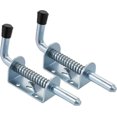 thumbnail image 1 of 2 Pcs Door Bolt,Shed Door Lock,Galvanized:10x128mm,Rubber Grip Weatherproof,Hanging Sliding Doors Gates, 1 of 5