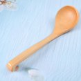thumbnail image 2 of Wooden Utensils Eating Soup Ladle Hook Wooden Spoon Kitchen Dinnerware Tools Retro Soup Spoon, 2 of 2