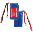 thumbnail image 2 of Batería para helicóptero RC de 7,4 V, 1100 mAh, con línea de conversión de 3 vías, compatible con WLtoys V913 US 100-240 V, 2 of 8