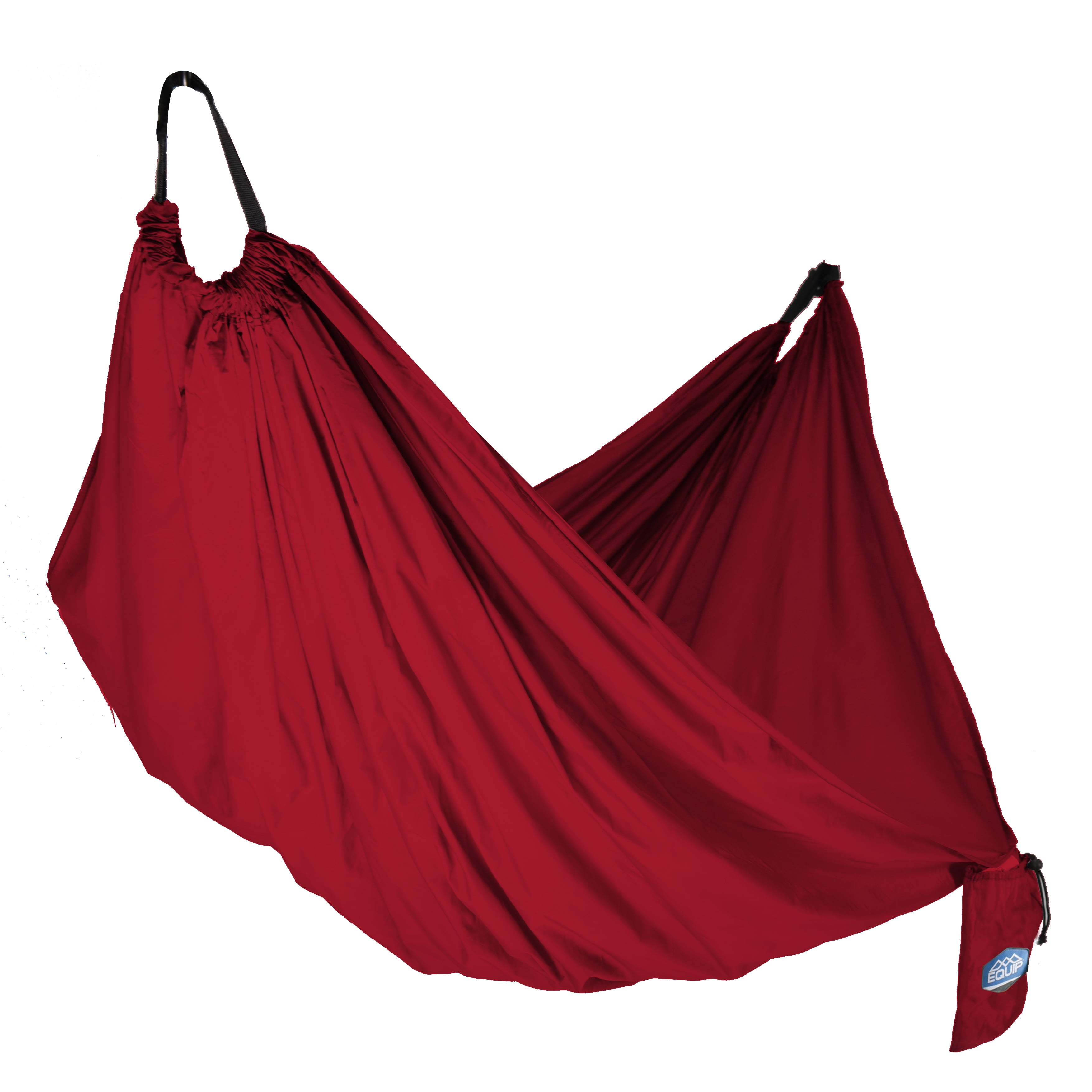 EQUIP Recycled Brick Red 1 Person Hammock Open Size 108" L x 56" W