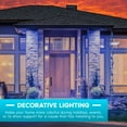 thumbnail image 6 of Luxrite A19 LED Blue Light Bulbs 60W Equivalent Non-Dimmable UL Listed E26 Base 2-Pack, 6 of 6
