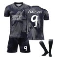 thumbnail image 1 of Benzema Maillot Domicile, Maillot Extérieur Benzema 9, 1 of 2