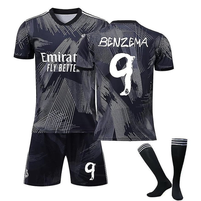 Benzema Maillot Domicile, Maillot Extérieur Benzema 9