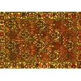 thumbnail image 1 of Ahgly Company Indoor Rectangle Persian Yellow Traditional Area Rugs, 5' x 8', 1 of 4