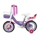 thumbnail image 4 of Bicicleta Veloci Heart Beat Infantil R12 Morado, 4 of 7