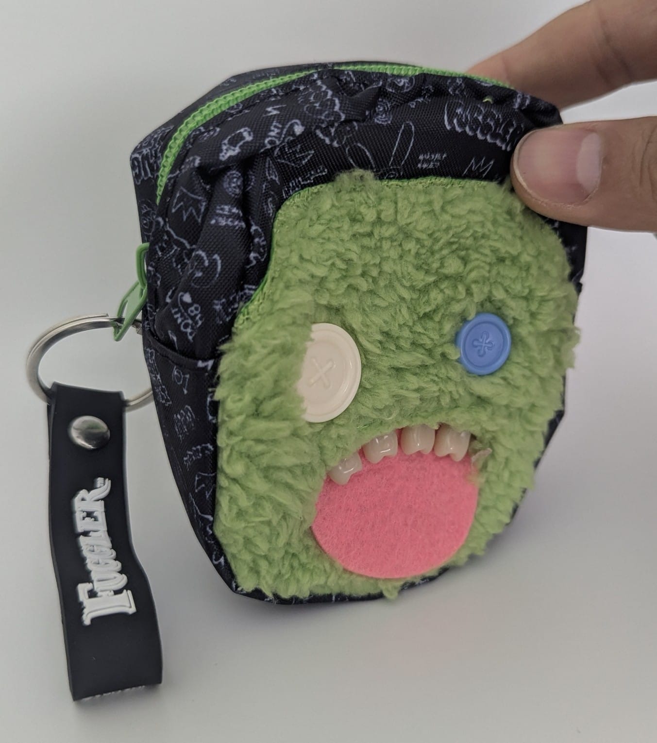Fuggler Green Mini Backpack [Notebook, Stickers, Keyring & Markers]