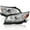 Chrome Housing Clear Lens, variant on Spec-D Tuning Chrome Projector Headlights Compatible with 2013-2015 Chevy Malibu, 2016 Chevy Malibu Limited, Left + Right Pair Headlamps Assembly